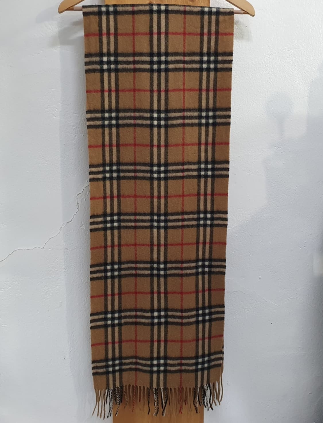 버버리 캐시미어 100% 머플러 상품이미지4