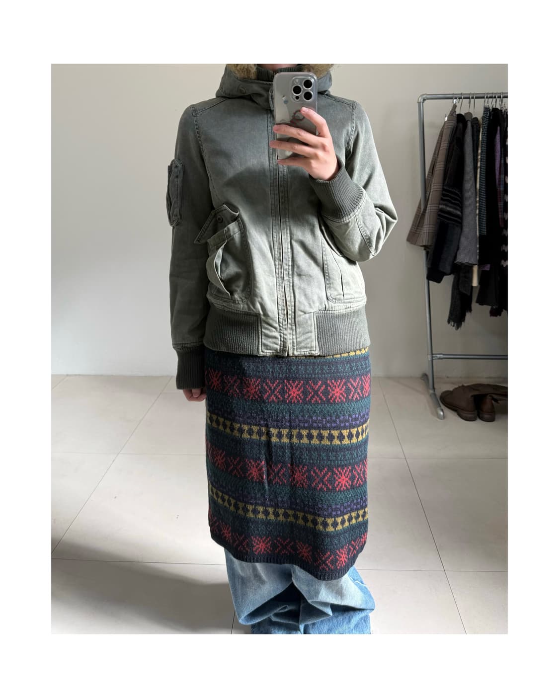 빈티지 누빔 자켓 상품이미지6