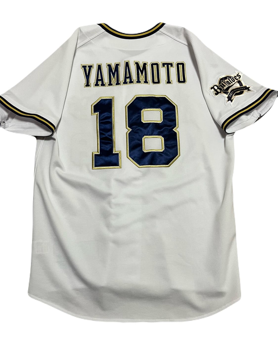 데상트 야마모토 요시노부 오릭스 버팔로스 홈 정품 유니폼 상품이미지2
