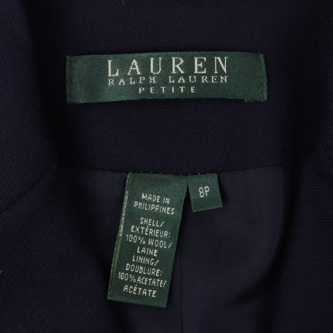 로렌 랄프로렌 네이비 크레스트 금장 3B 자켓 상품이미지8