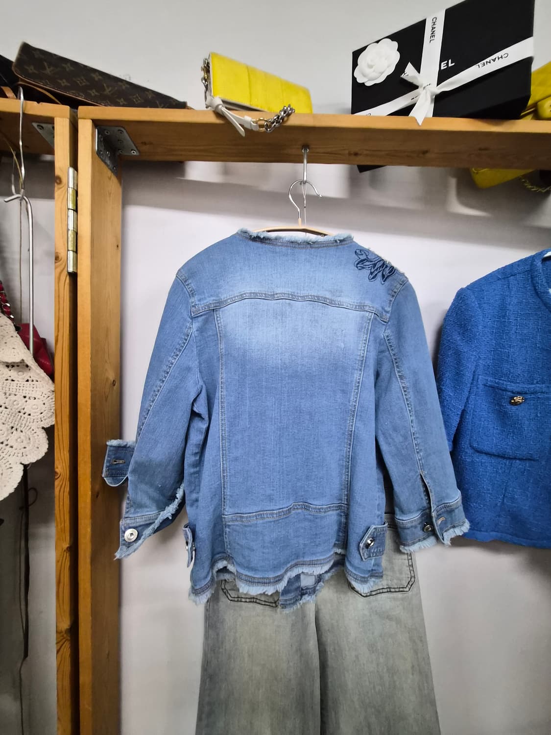 샤트렌 스판 데님자켓 상품이미지8