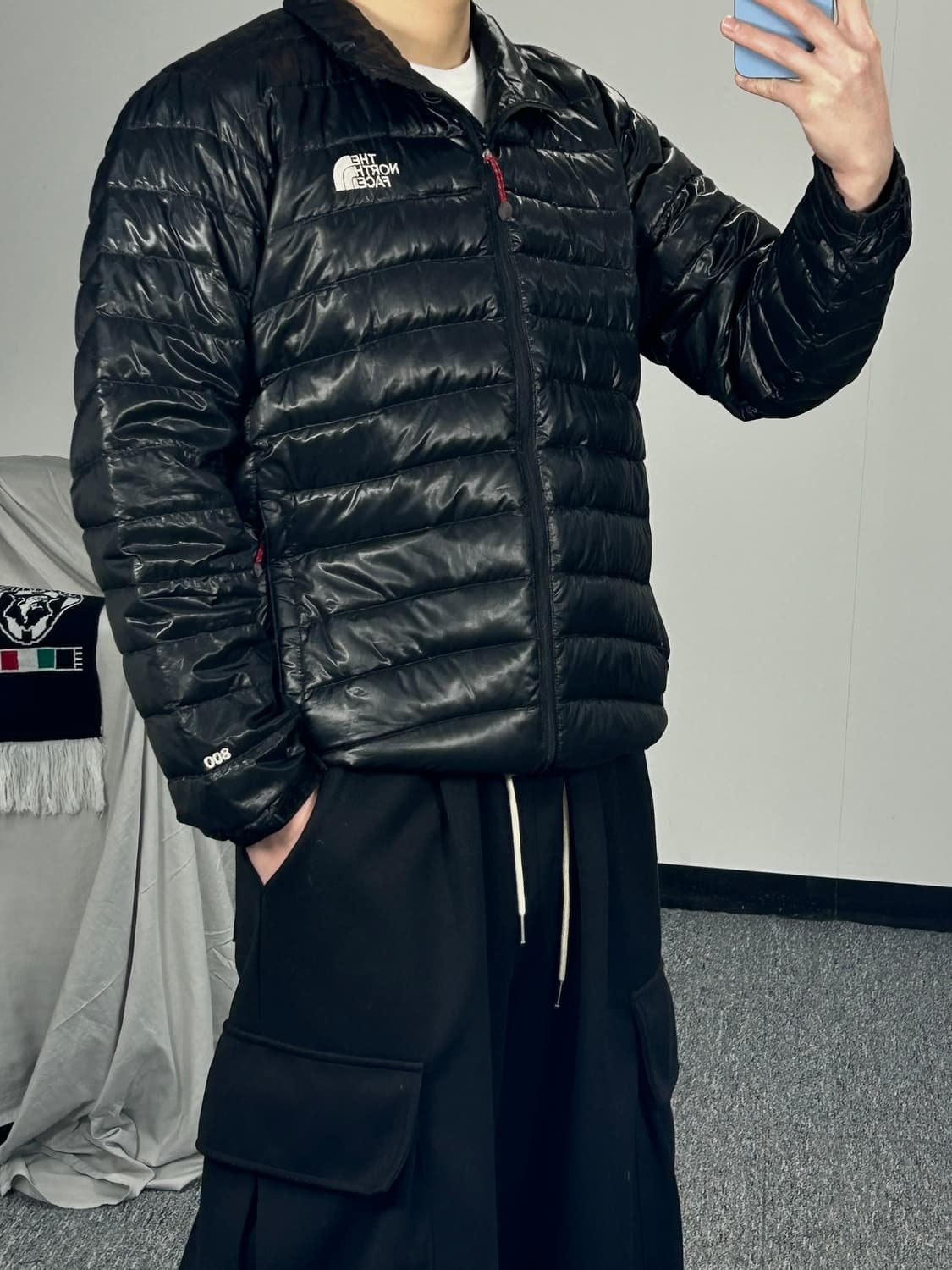 노스페이스 써밋시리즈 800 구스다운 경량패딩 M 상품이미지2