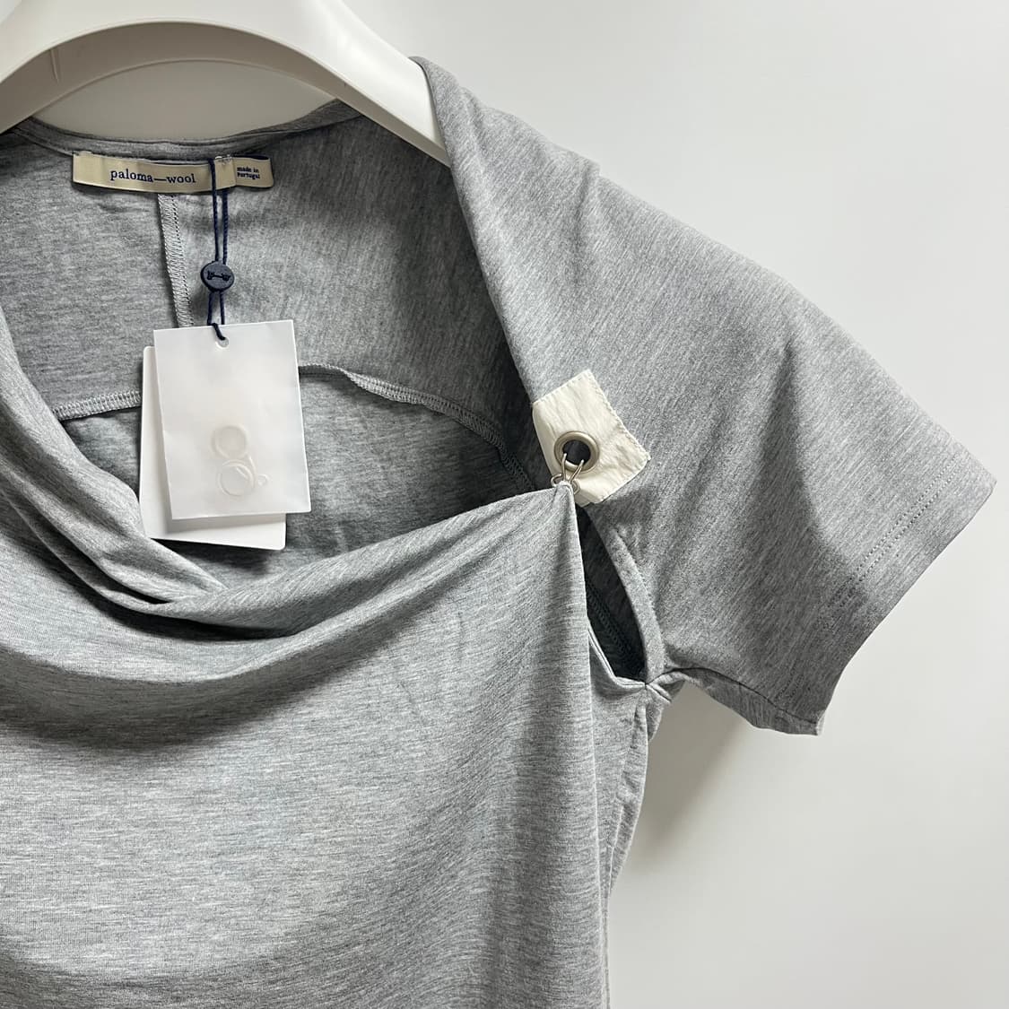 [S,M]팔로마울 Mire 티셔츠/그레이 상품이미지4