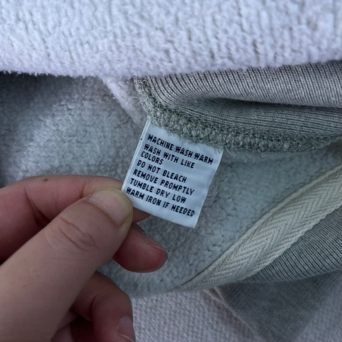 105 폴로랄프로렌 그레이 와플 후드집업   상품이미지7