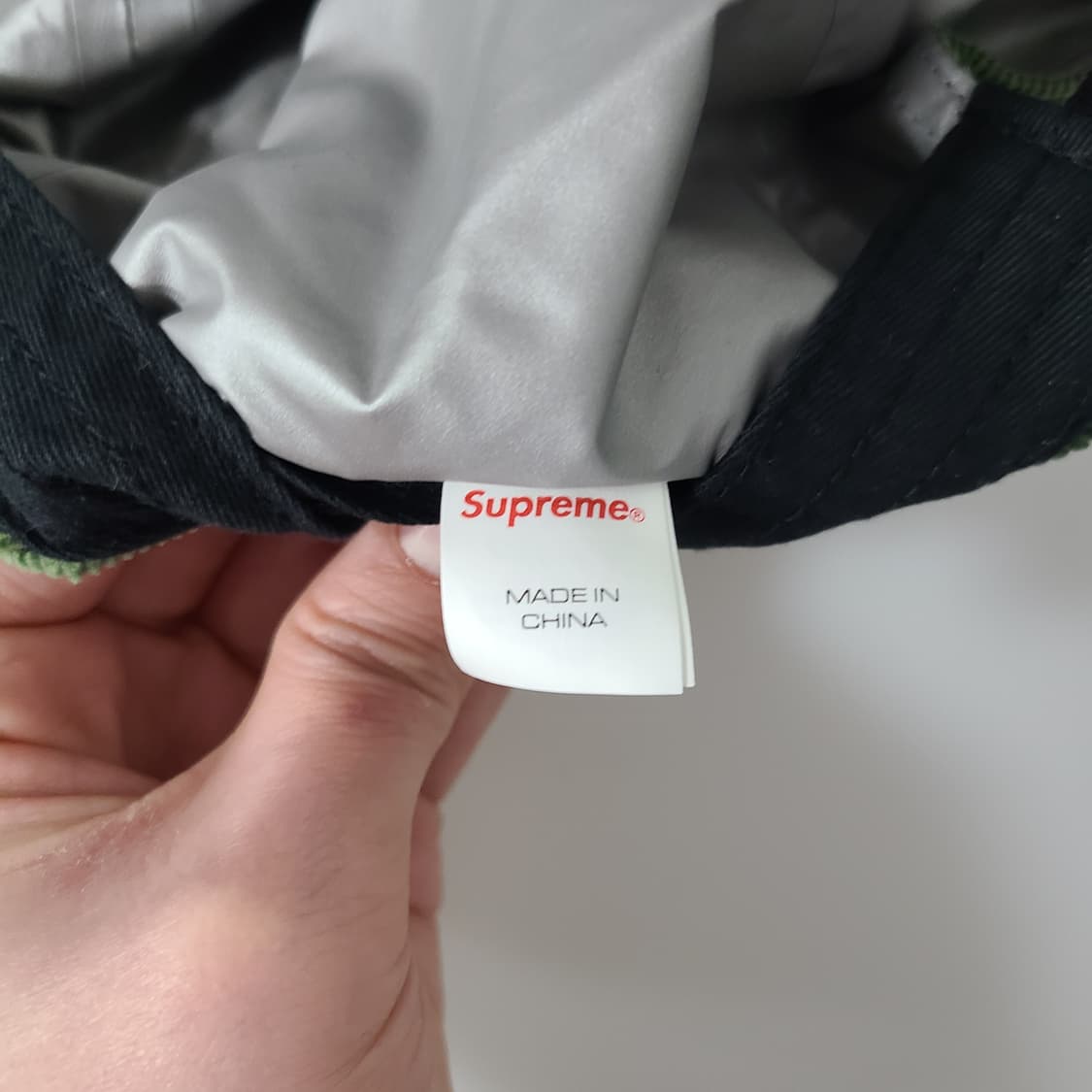 슈프림 고어텍스 코듀로이 캠프캡 그린 21FW 상품이미지8