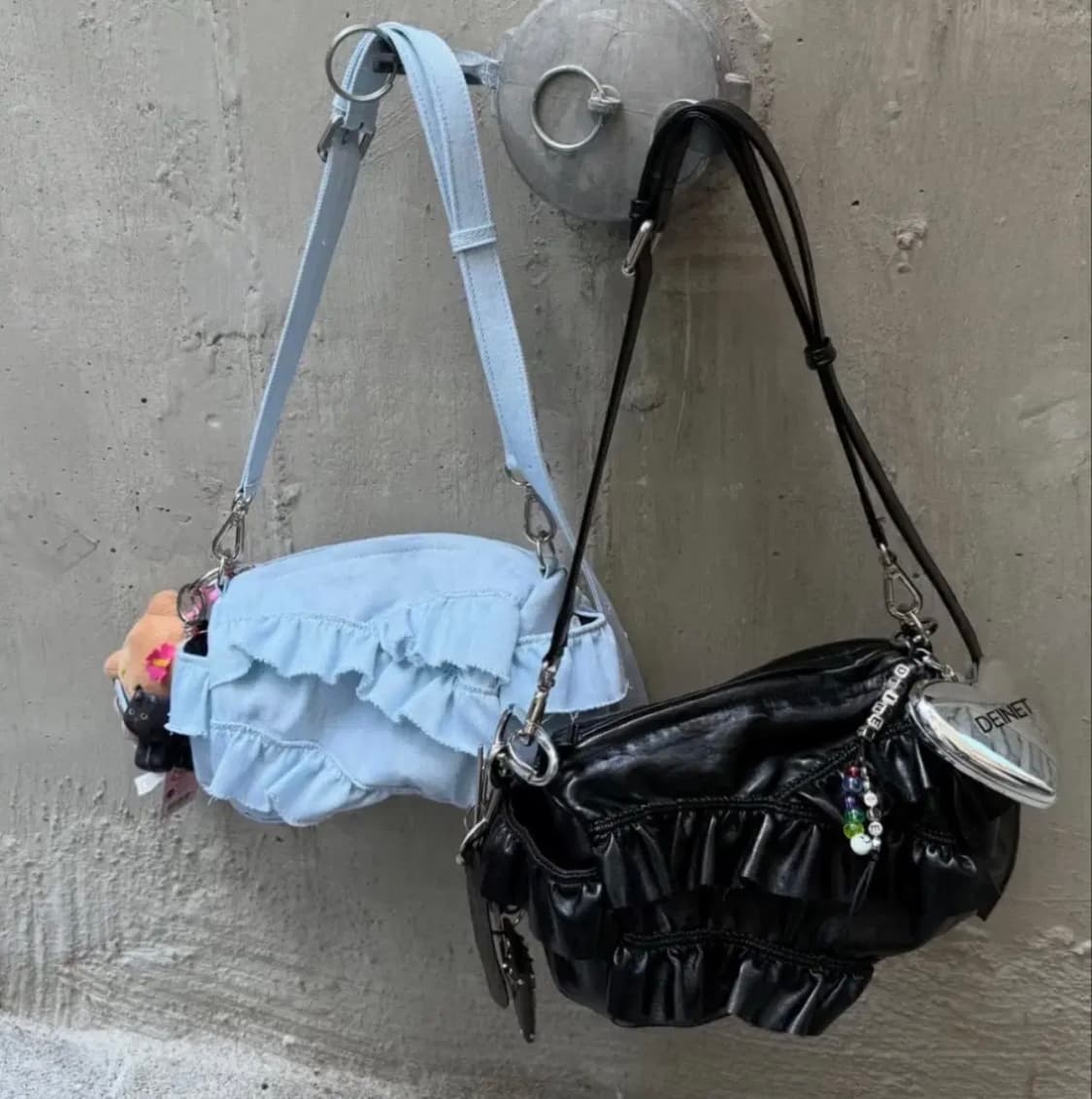 다이닛 pocket mini frill bag 상품이미지2