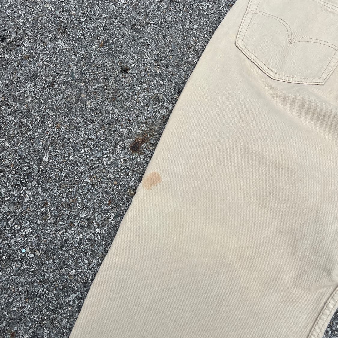 [36] 90s 미제 리바이스 565 크림 상품이미지9