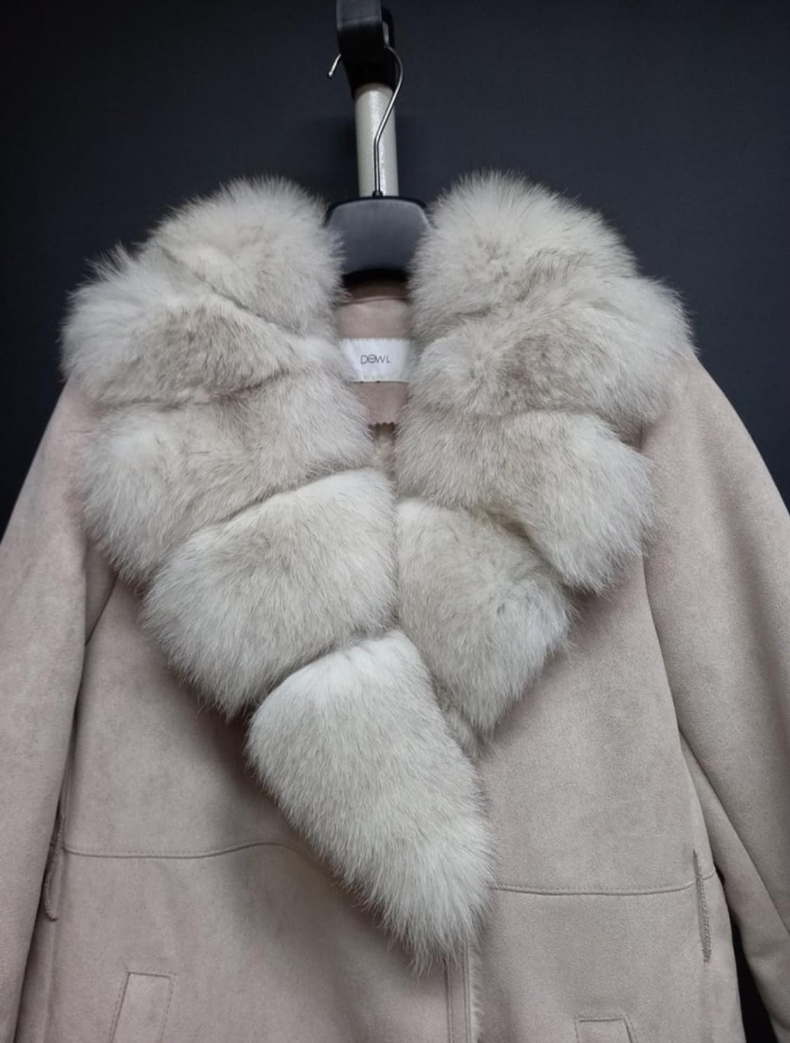 새 듀엘 사가폭스 퍼 무스탕 코트 55 상품이미지4