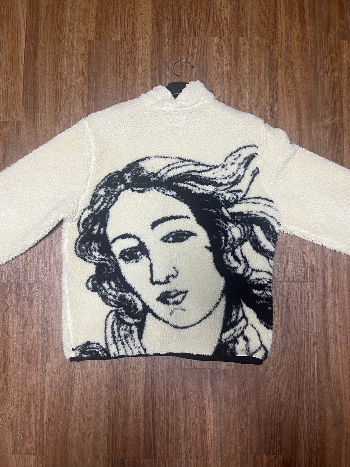 스투시 비너스 자카드 쉐르파 자켓 내추럴 상품이미지2