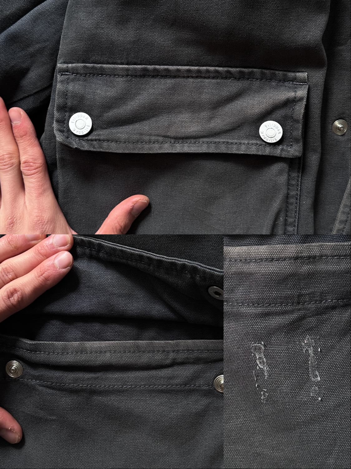 Carhartt 와이드 지퍼 워크 자켓 상품이미지10