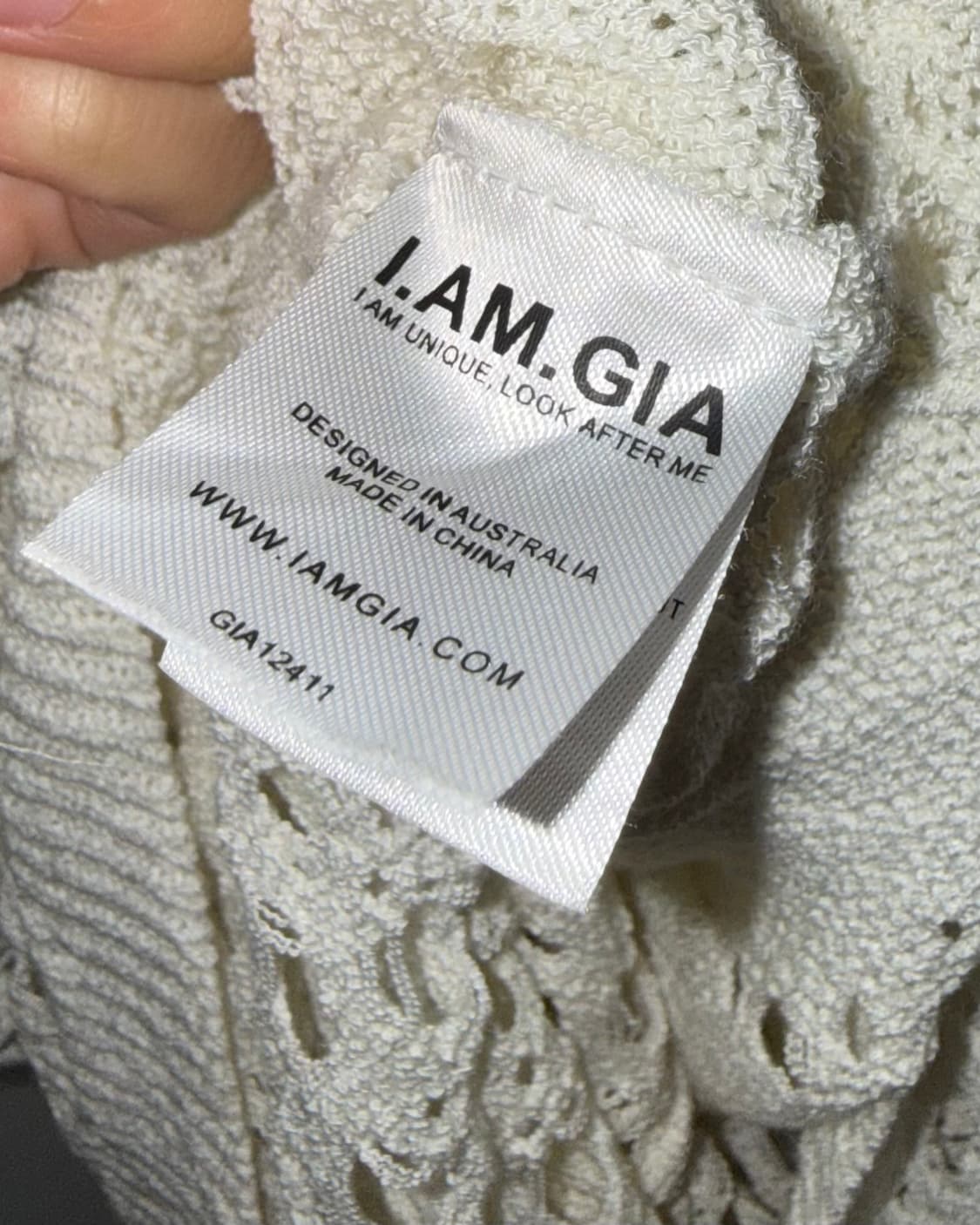 IAMGIA 펀칭 스커트 상품이미지8