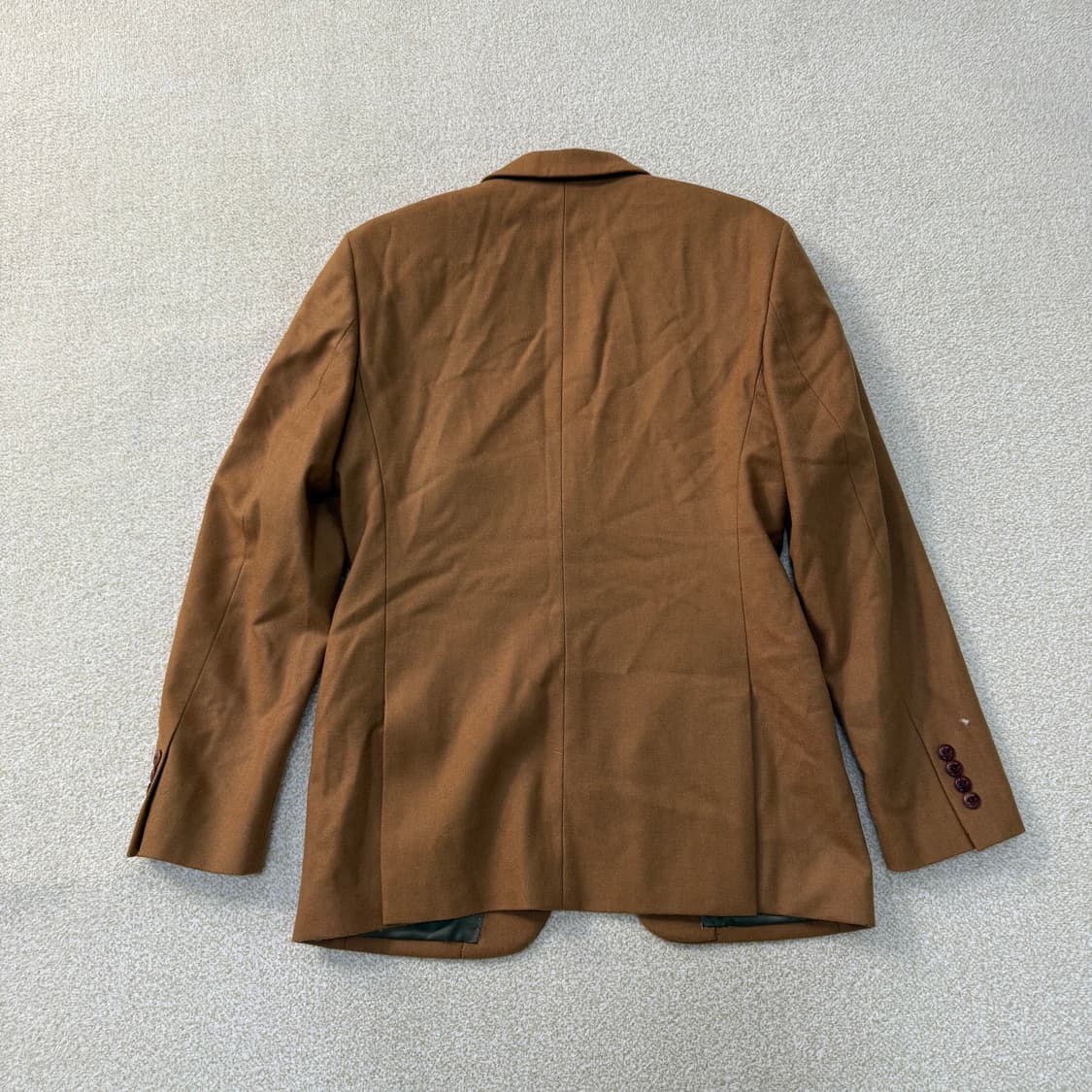 100 엔드지 브라운 울 블레이저 자켓 0210T 상품이미지2