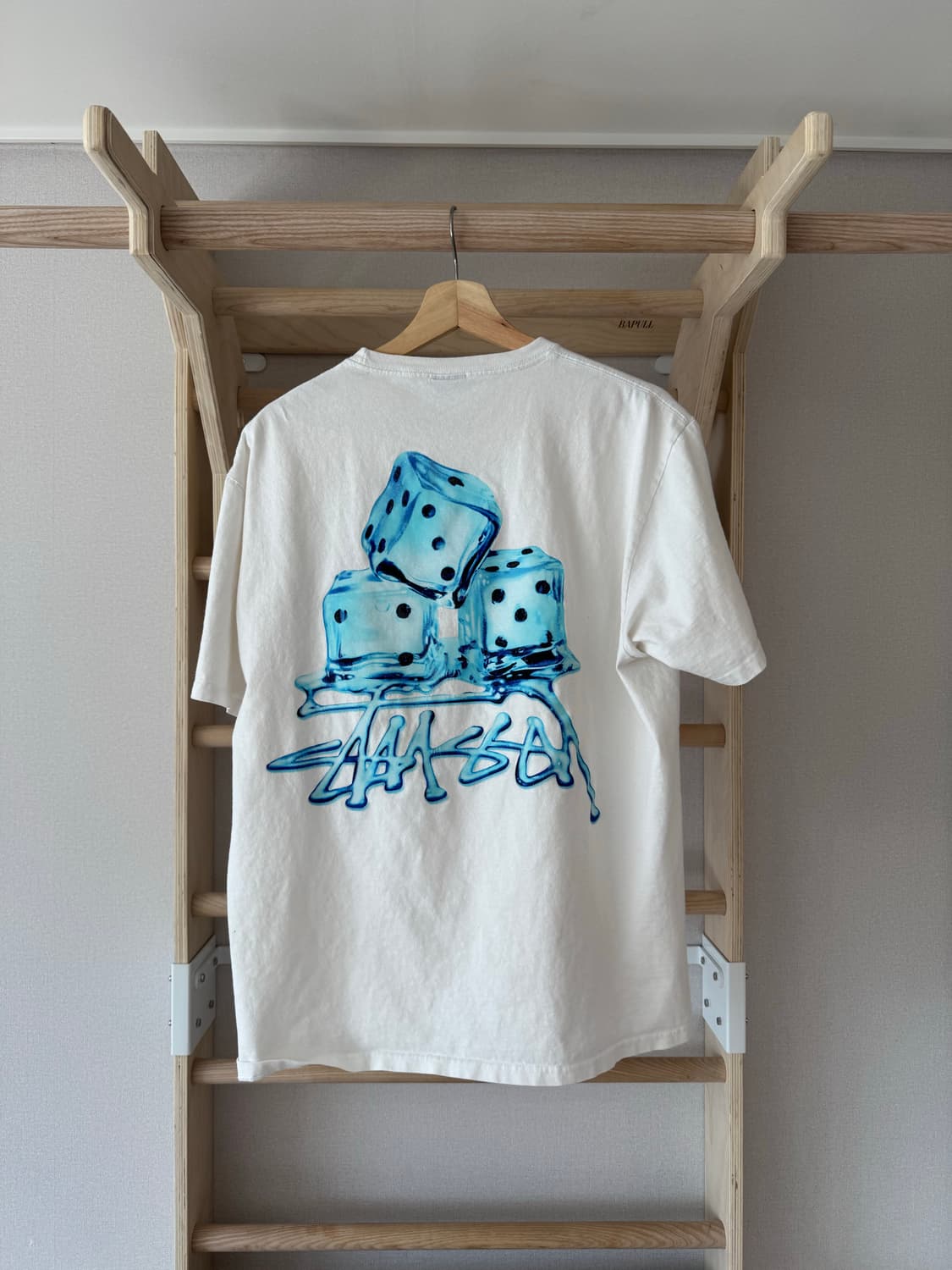 스투시 다이스 로고 반팔 티셔츠 L 상품이미지1