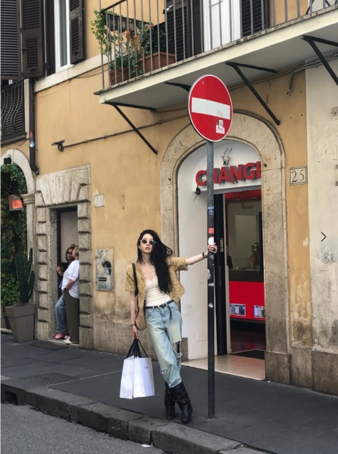 714center 프레임 트위드 자켓 새상품 상품이미지4