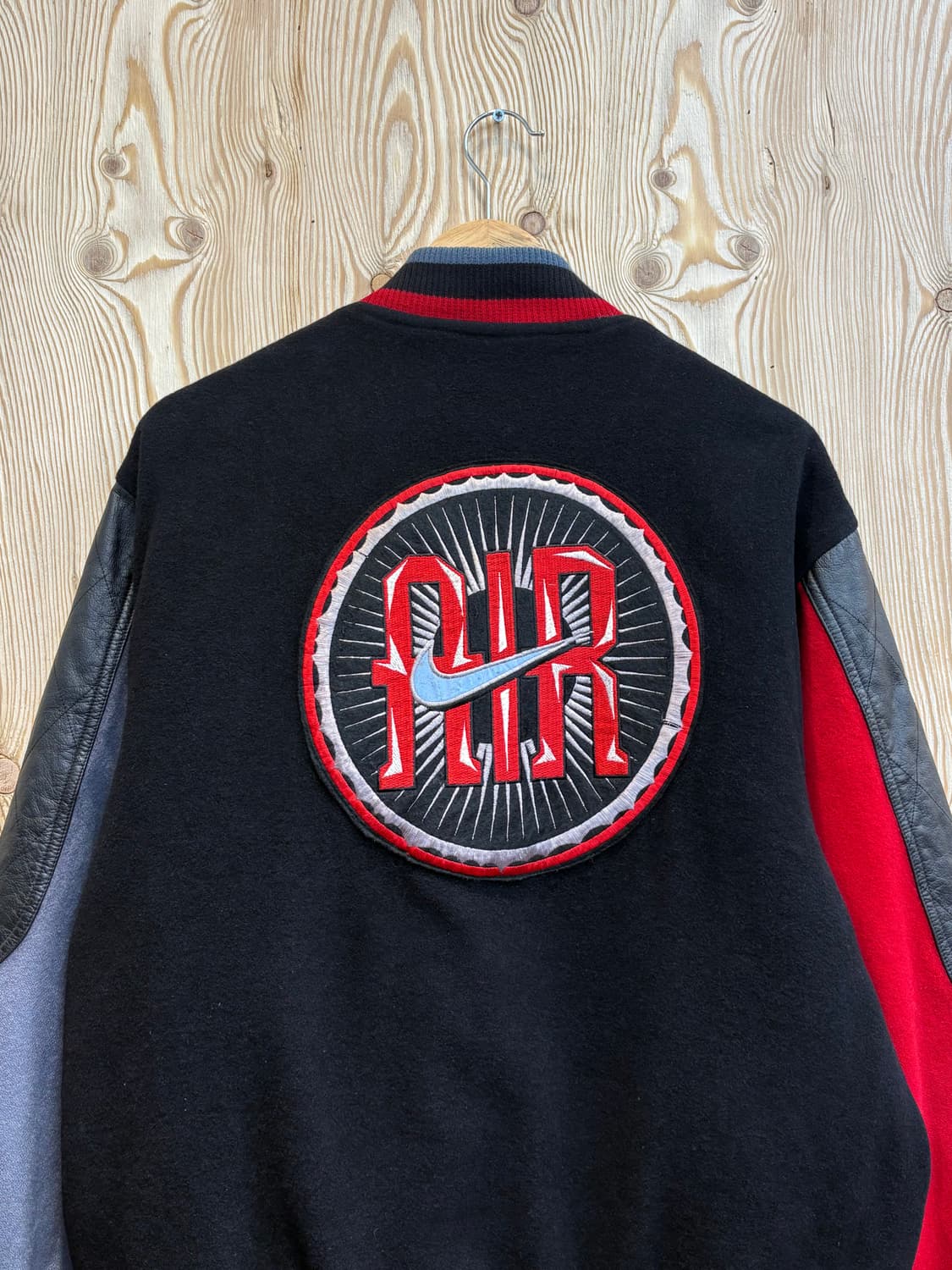 90s 나이키 자수로고 패치 바시티 자켓 상품이미지4