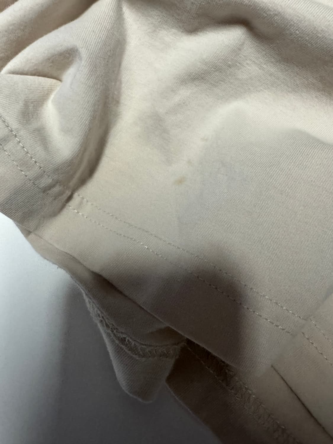 노스페이스 뒷 프린팅 레터링 반팔 티셔츠 XL ~ 2XL 베이지 상품이미지5
