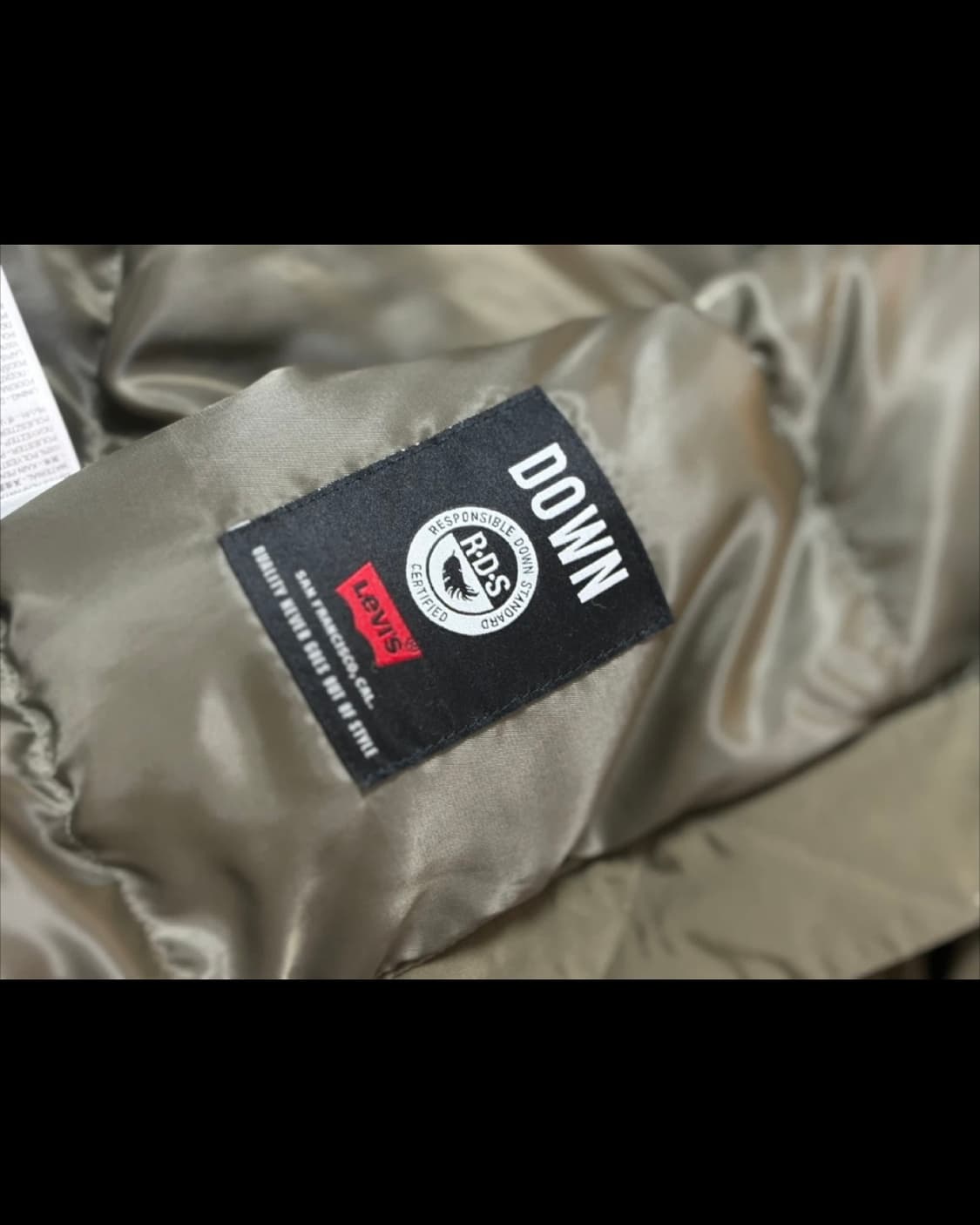 리바이스 n3b 야상패딩 상품이미지6