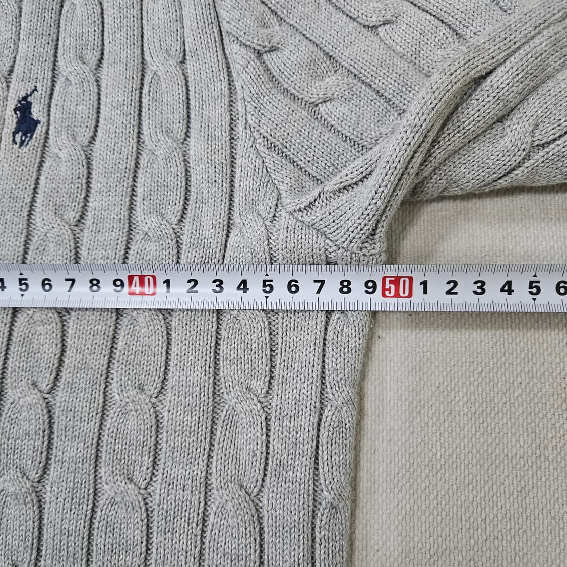 L 폴로랄프로렌 브이넥 케이블 니트 0327Y 상품이미지7
