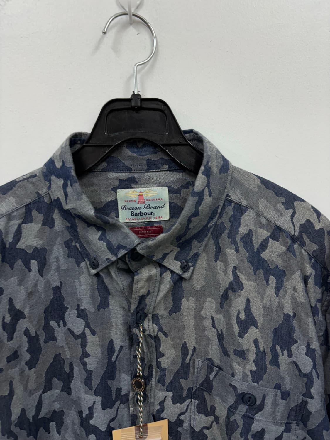 택부착) Barbour바버 카모 긴팔셔츠 상품이미지3