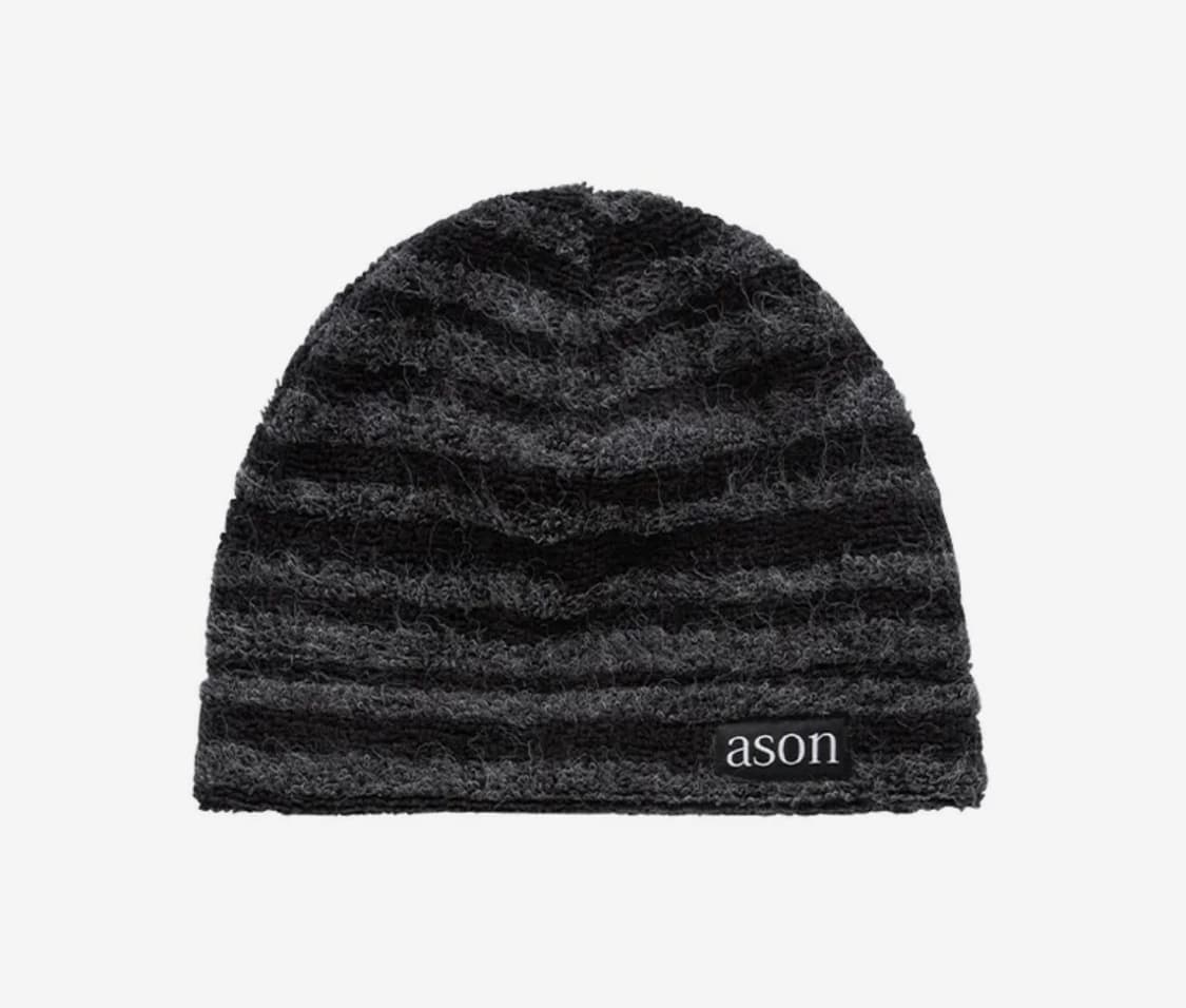 애즈온 CHESHIRE BEANIE / BLACK 상품이미지1
