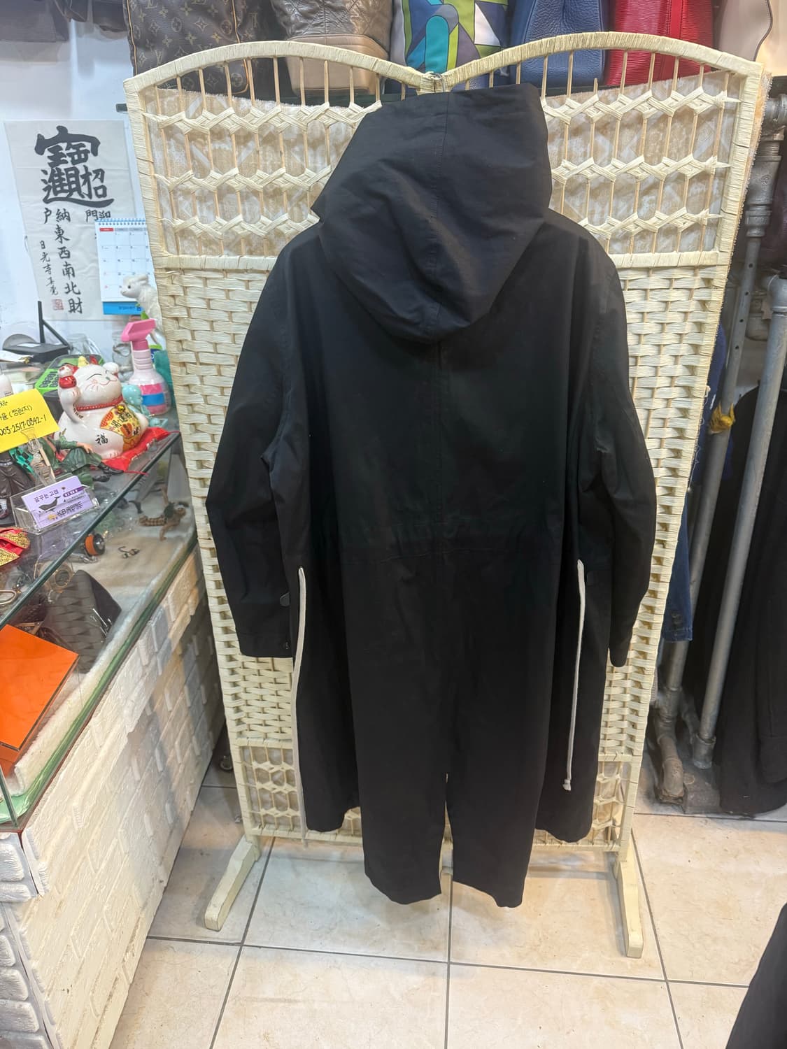 52/105/21ss 정품 릭오웬스 바우하우스 피시테일 호드코트 팝니다 상품이미지7