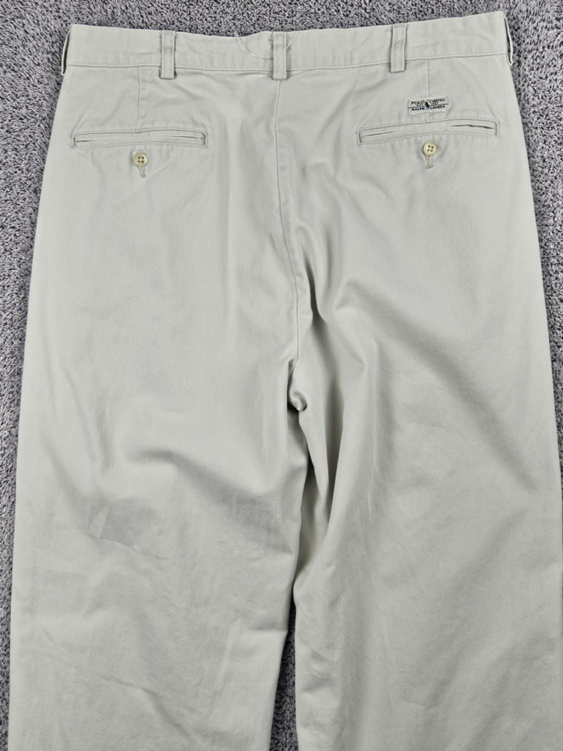 폴로랄프로렌 투턱 롤업 화이트 치노 팬츠 ( 36" ) / 10230 상품이미지9