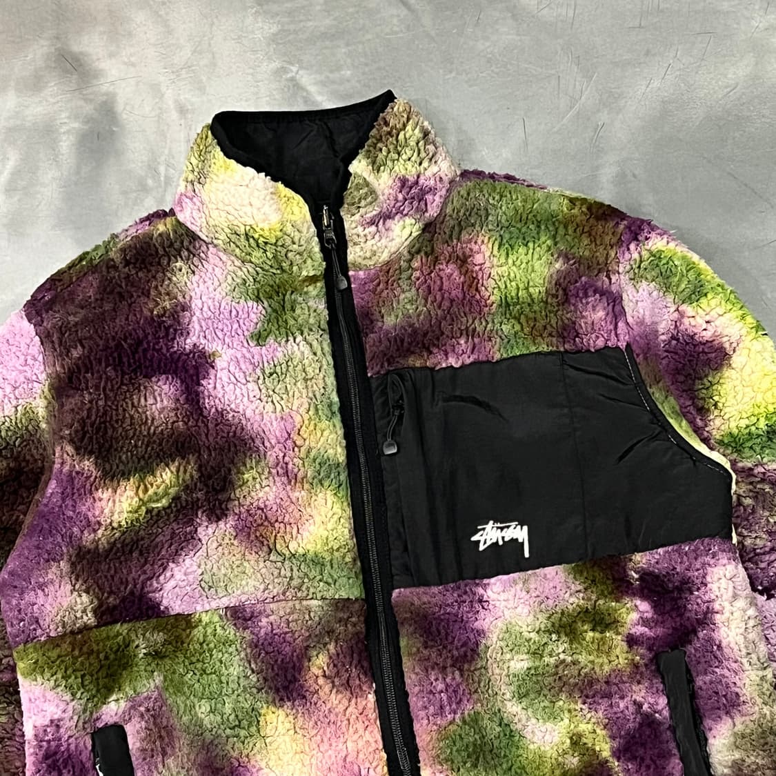  스투시 리버시블 플리스 자켓 y14623 상품이미지3