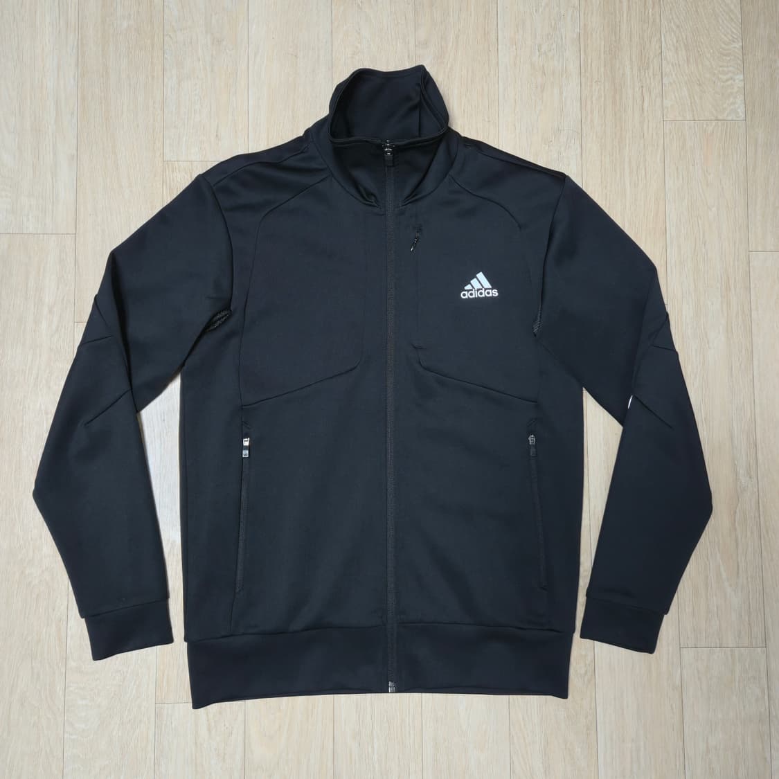 90) 블랙 아디다스 삼선 트레이닝 자켓 져지 트랙탑 프로모션 상품이미지2