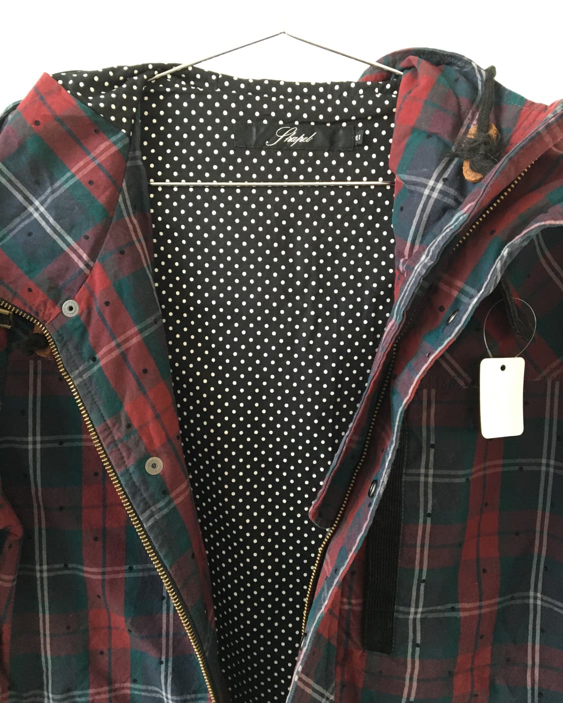 Check pattern jacket 상품이미지6