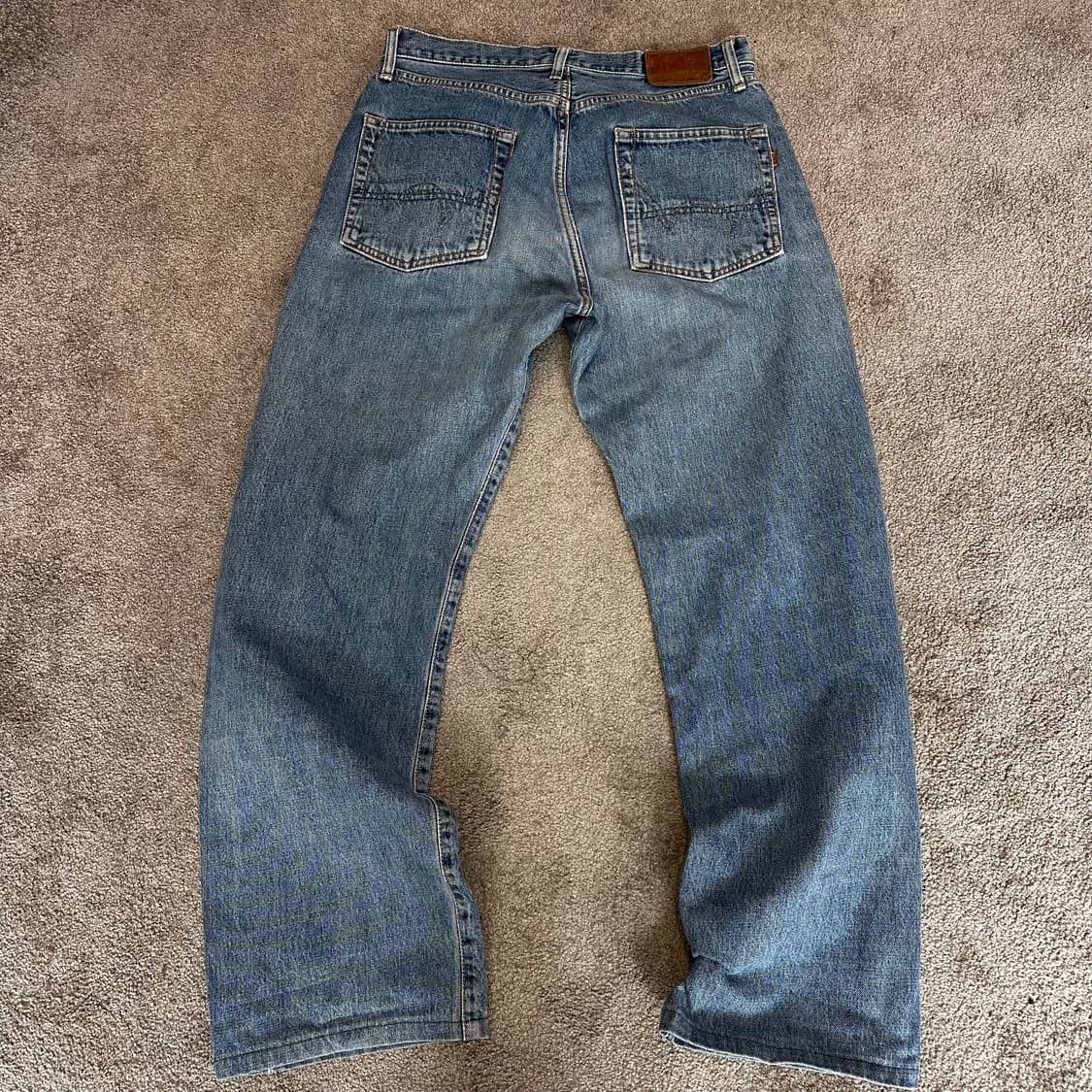 에드윈505 빈티지 워싱 데님 팬츠(30) 상품이미지7