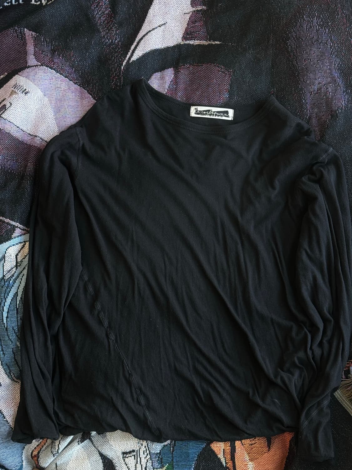 LCBX 2 layer drape 티셔츠 상품이미지3