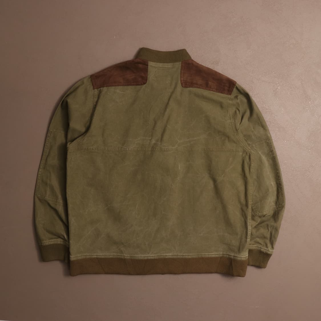 90's 일본빈티지 헤비코튼 워크 블루종 자켓 A1417 상품이미지4