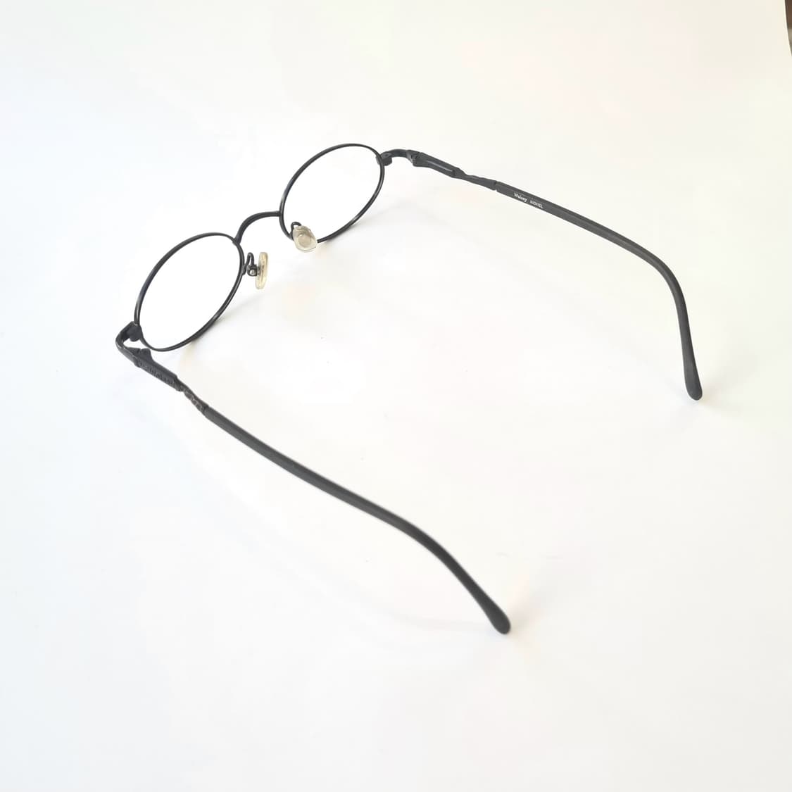 데드스탁  레트로안구  블랙 오벌 안경테 384 상품이미지6
