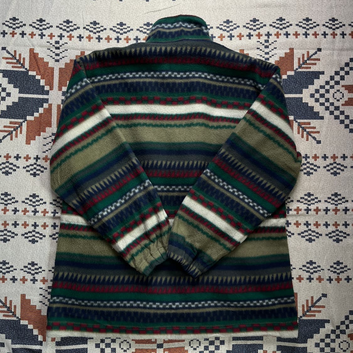 90s SNOW FANTASIA 빈티지 에스닉 플리스 (실측확인) 상품이미지9