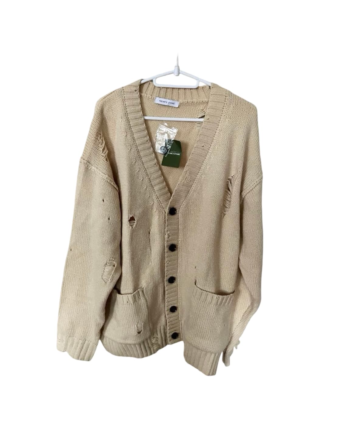 프릭스스토어 데미지 가공 가디건 상품이미지1