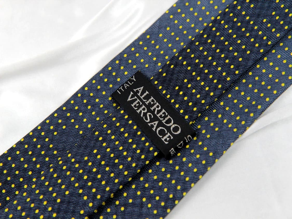 알프레도 베르사체 9.1cm B+등급 남자 명품 넥타이 상품이미지3
