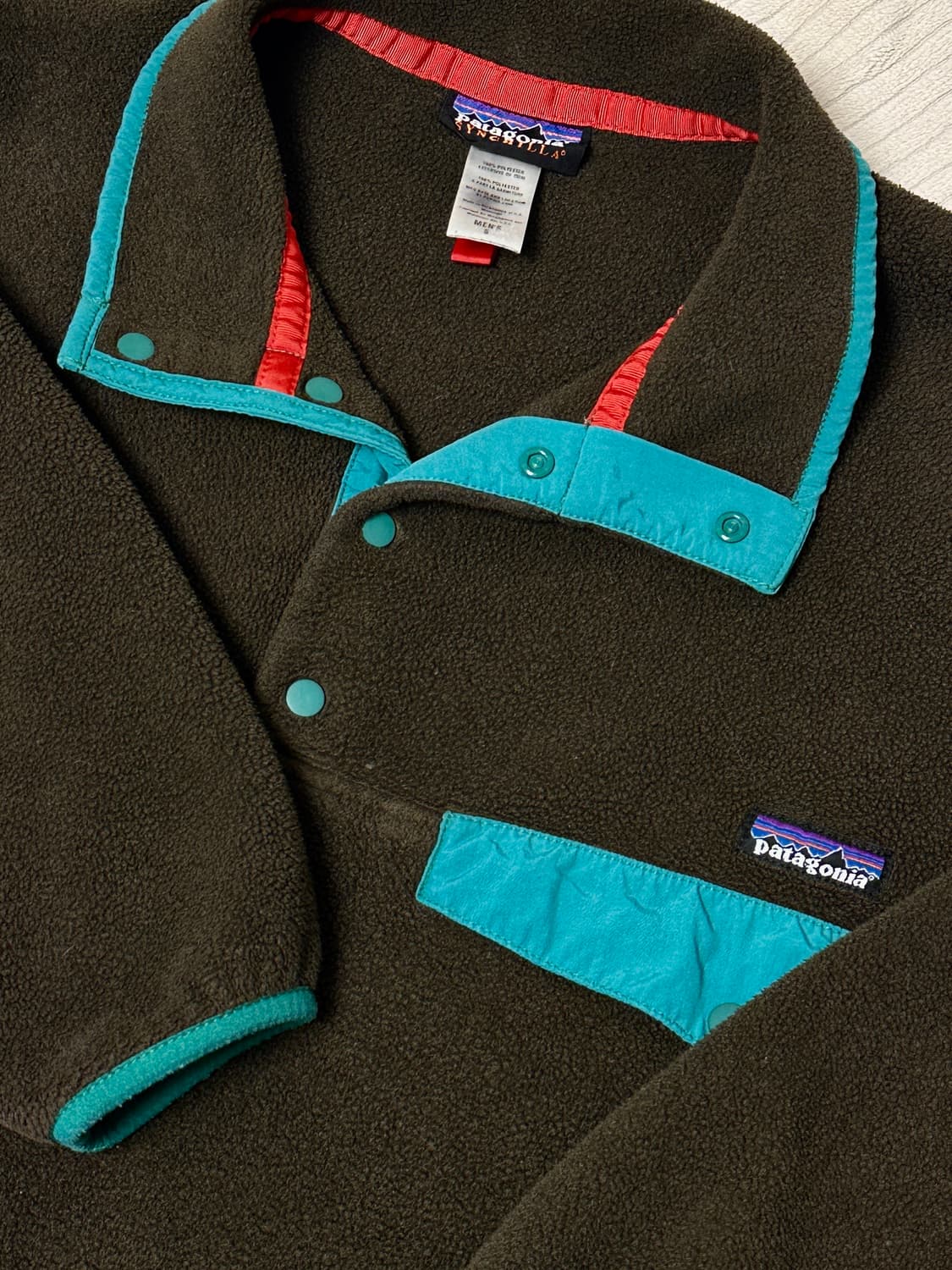 파타고니아 신칠라 브라운 청록 상품이미지1