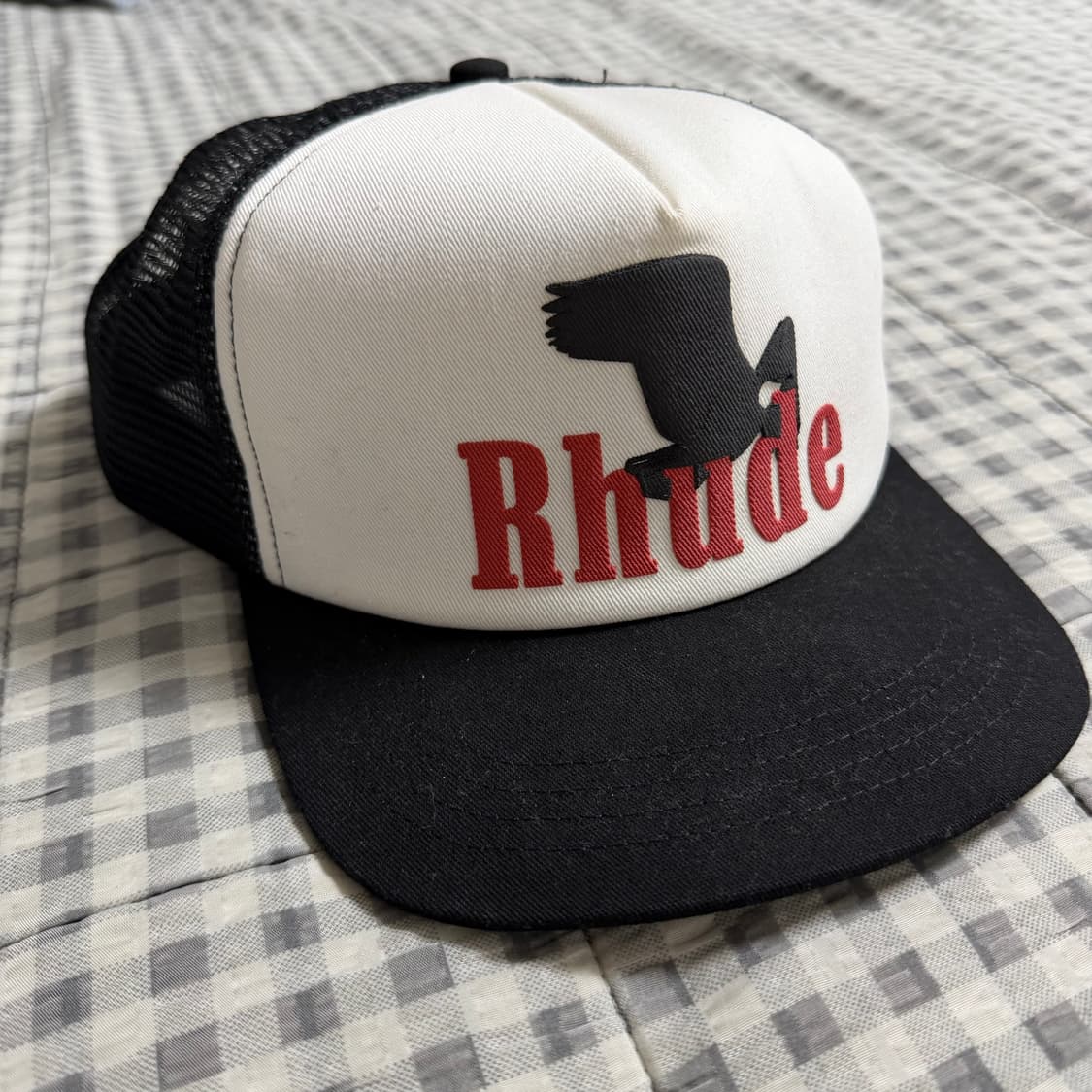 (OS) Rhude 루드 트러커 캡 블랙  상품이미지1