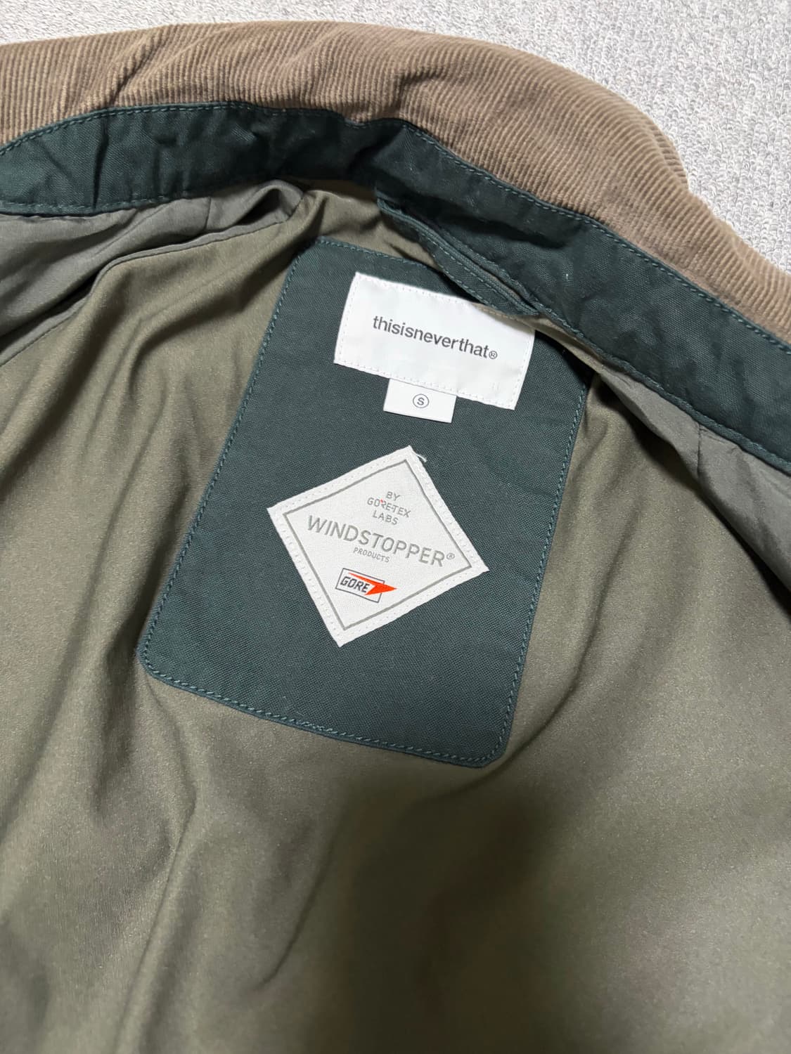디스이즈네버댓 고어텍스 자켓 s 상품이미지2
