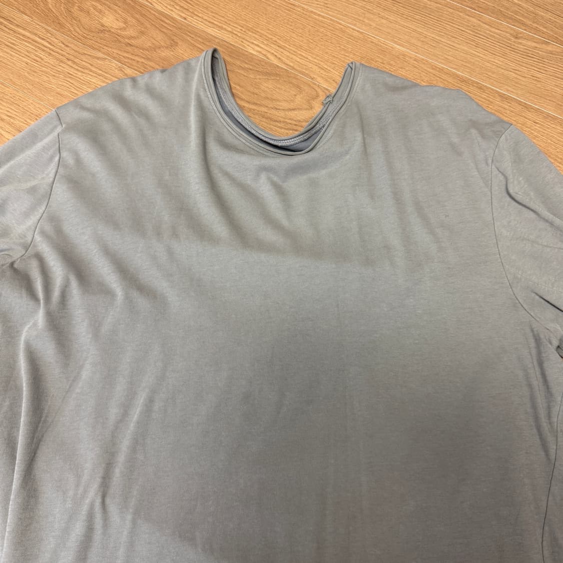 해칭룸 Two Face Tee Khaki / Grey 2사이즈 상품이미지3