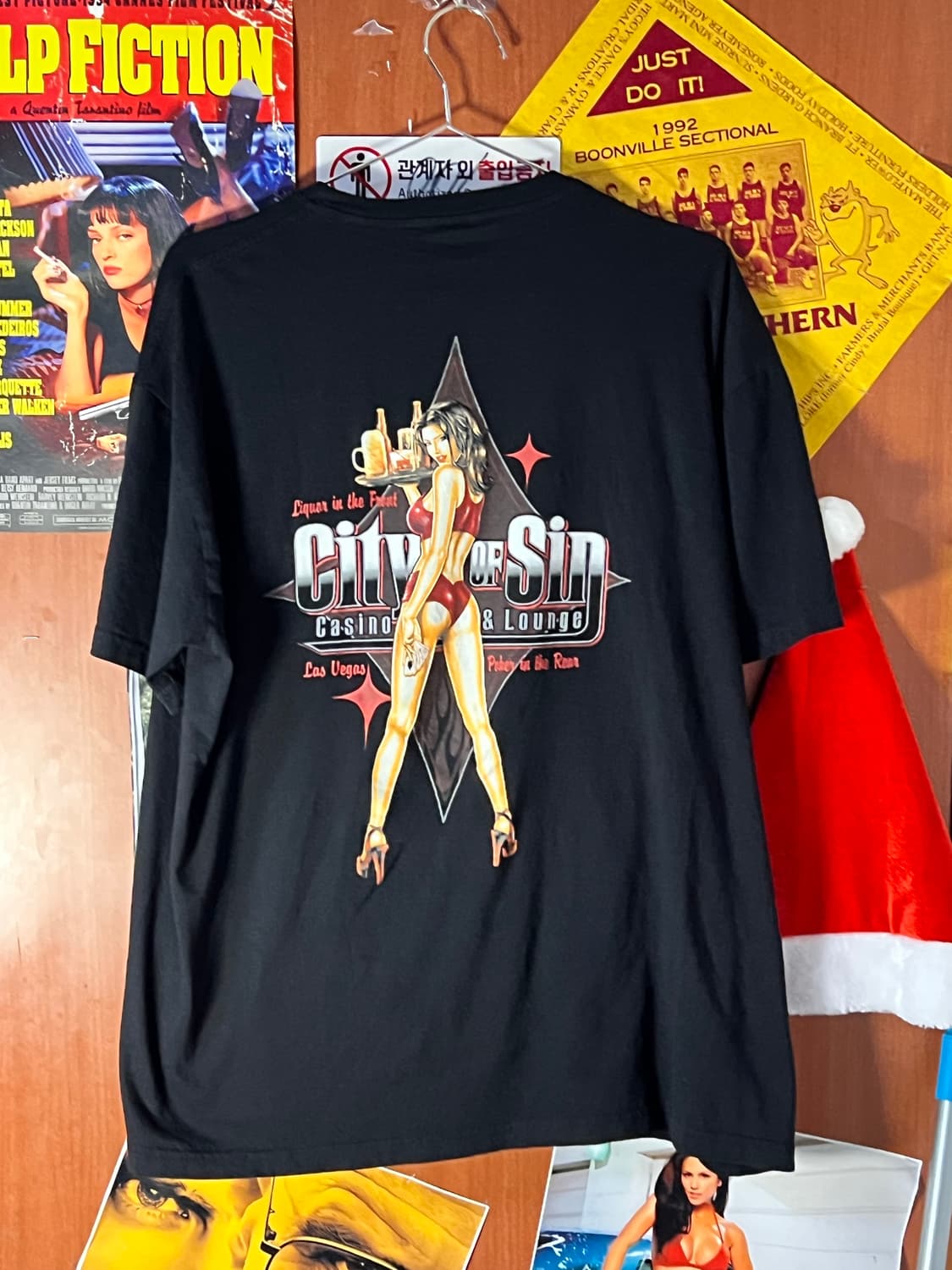 00's Sin city Pin up Shirt 상품이미지1