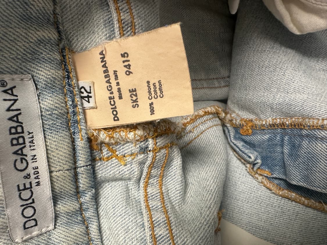 돌체앤가바나 청치마 42사이즈 상품이미지4