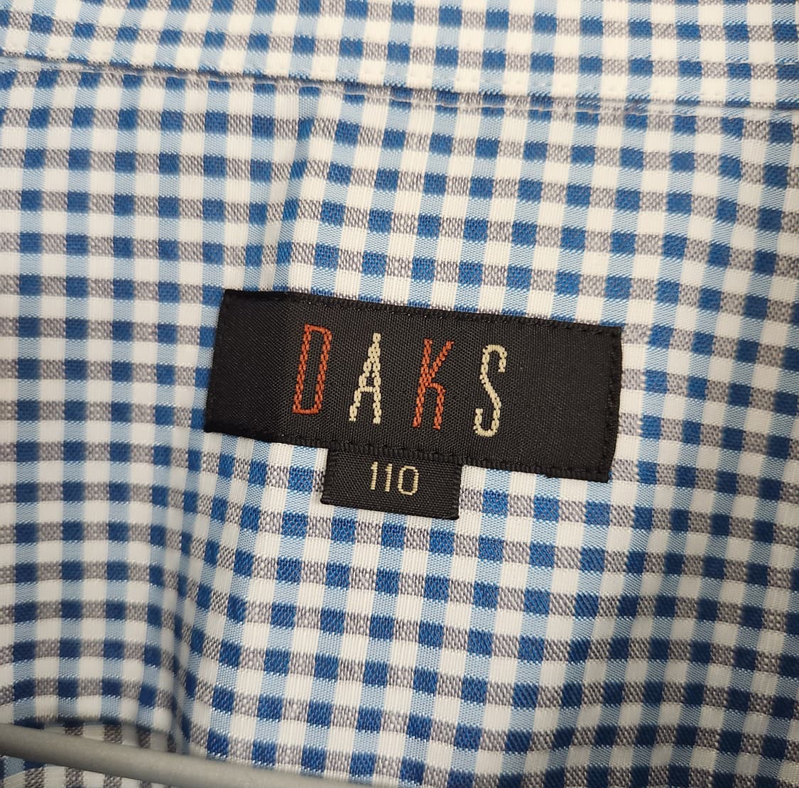 (새상품급) 닥스 잔체크 반팔셔츠 상품이미지3