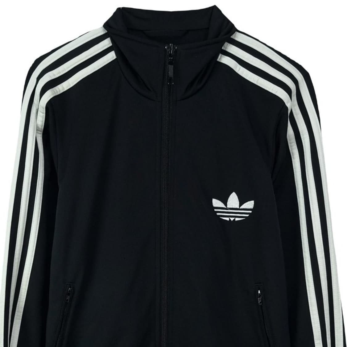 [아디다스] 파이어버드 져지 트랙탑 집업 자켓 블랙 M18720 상품이미지4