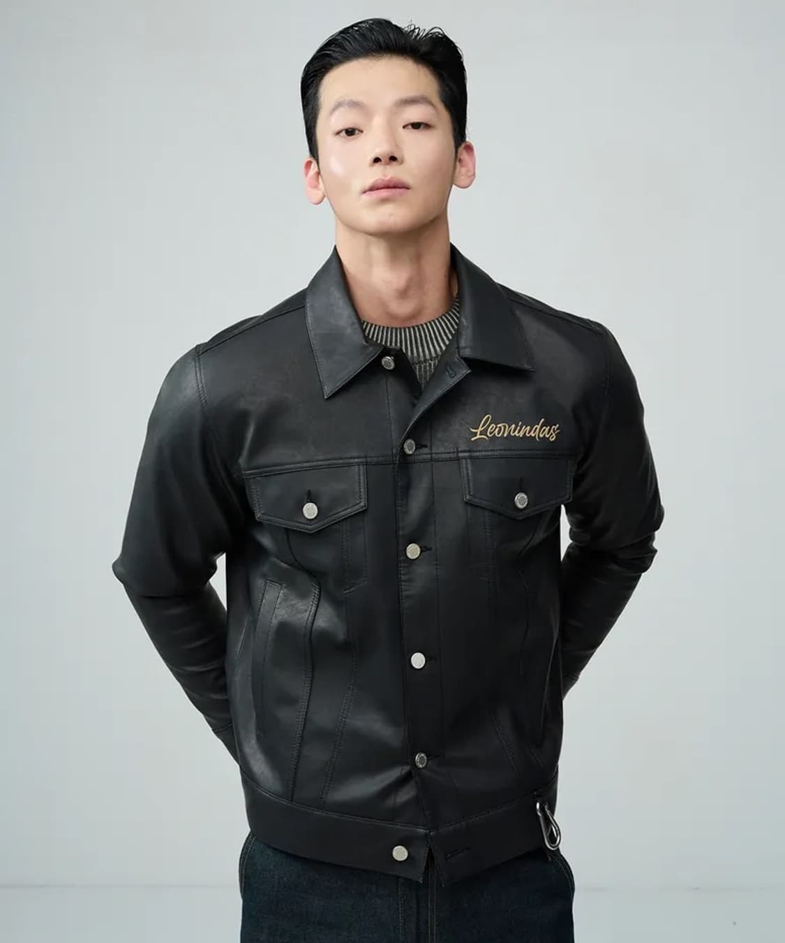 Siiiido Leonidas leather jacket 상품이미지2