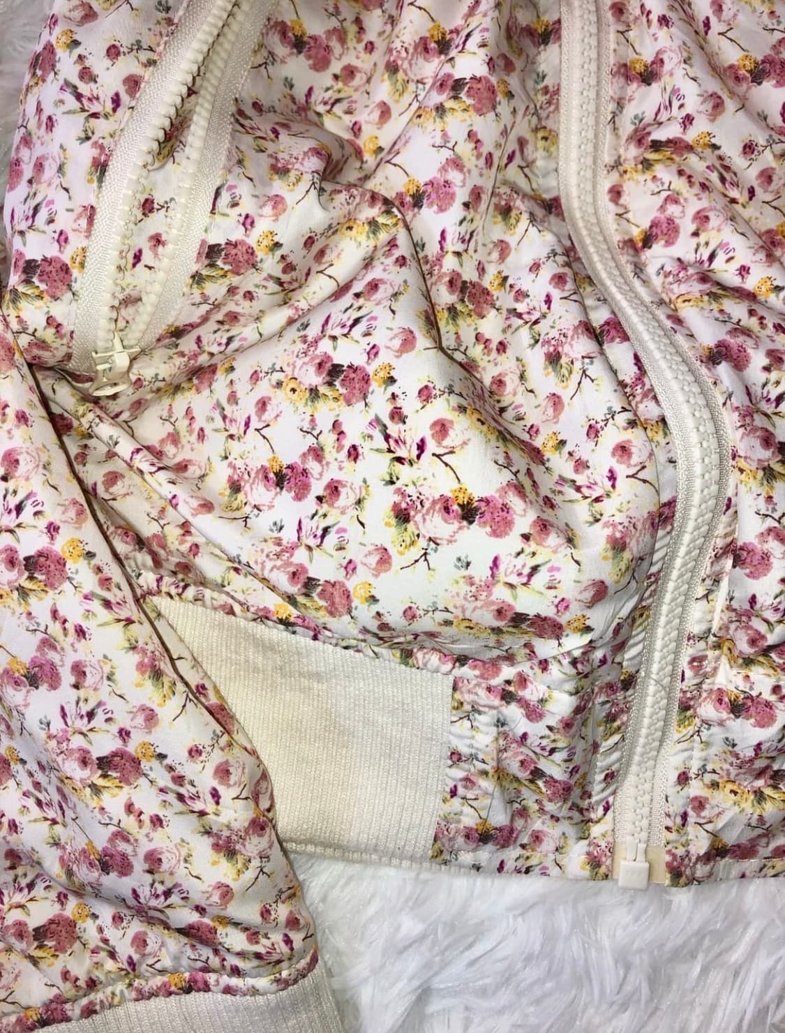 y2k 페어리 모리걸 일본 빈티지 후드집업 바람막이 플라워 상품이미지2