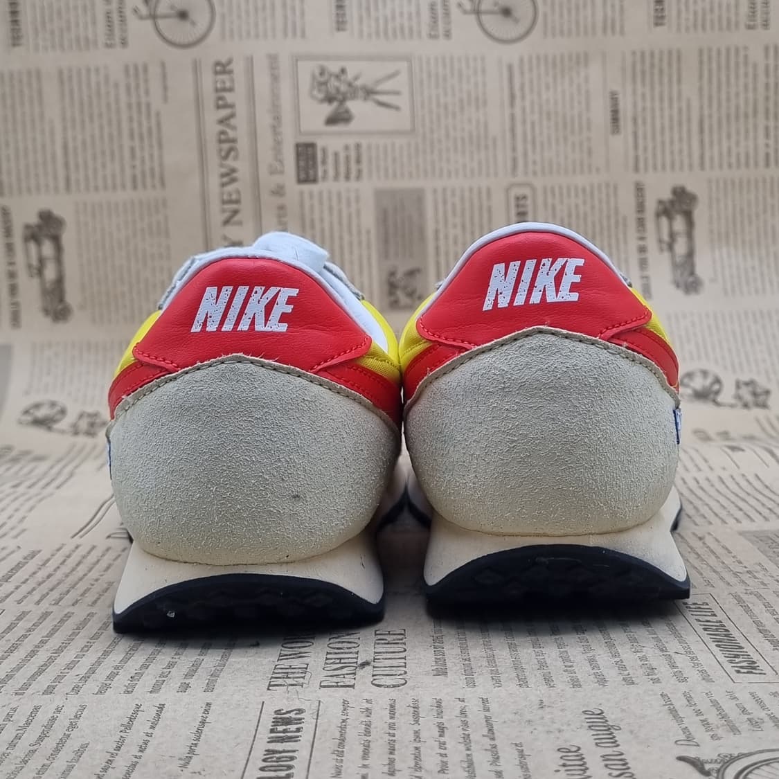 나이키 데이브레이크 옐로우/레드 스니커즈240 상품이미지4