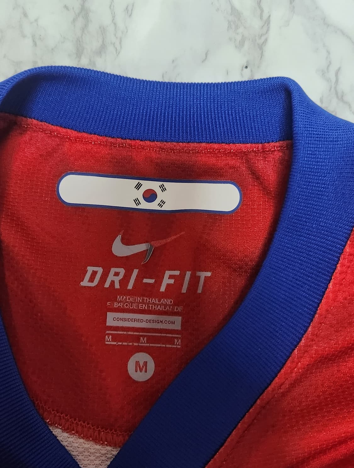 나이키 대한민국 국대 10-12 축구 유니폼 반팔 상품이미지4