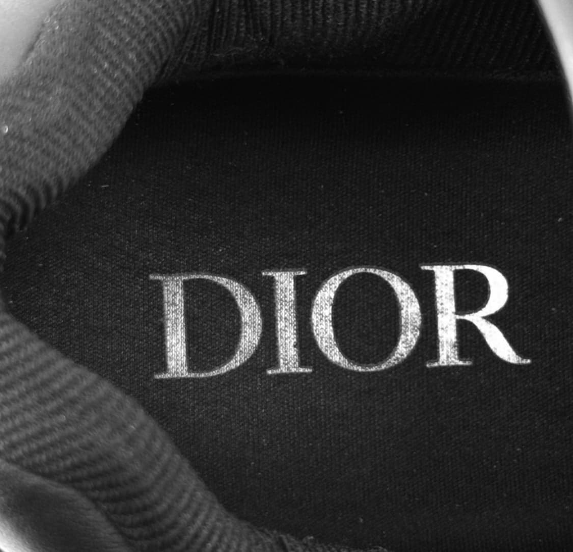 [43] Dior 디올 남성 B27 CD 다이아몬드 로우탑 스니커즈 블랙 상품이미지9