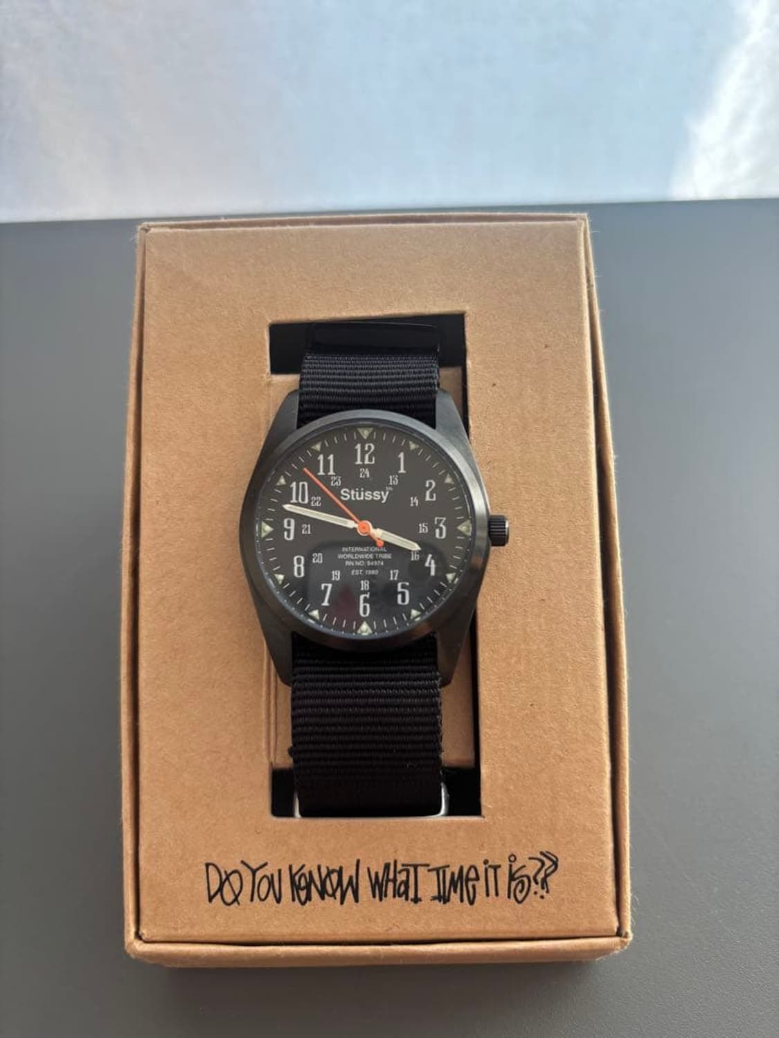 13ss 스투시 타임 오란 필드워치 상품이미지1